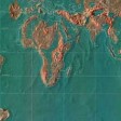 هل تظهر هذه الخريطةُ الأرضَ بعد ذوبان الجليد في القطبين؟