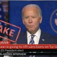 جو بايدن لم يعلن عن رفع العقوبات الاقتصادية المفروضة على سوريا