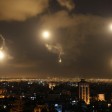 AFP reporter in Damascus shared a photo from airstrikes on Gaza as Israeli airstrikes on Damascus