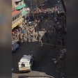 Polis ve protestocular arasında çıkan bu çatışma Türkiye’de değil