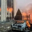 هل احترق مقر محادثات أستانة للسلام في سوريا خلال احتجاجات كازاخستان؟