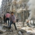 قناة "روسيا اليوم" تضلل المتابعين بتسجيل مصور لمجزرة ارتكبها نظام الأسد في حلب