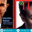 الصورة المتداولة لغلاف مجلة "تايم" الأميركية والتي تصف الأسد بـ "وحش القرن" غير صحيحة