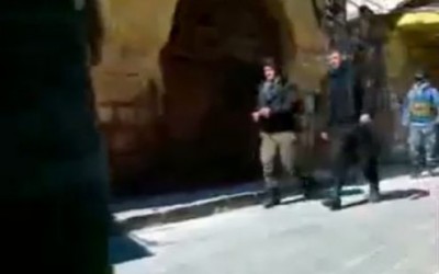 المقطع ليس لانتشار قوات حفظ النظام  في حي الدريبة بجبلة مؤخراَ