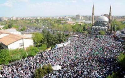 هذه المظاهرة في تركيا ليست لدعم لحقوق الفلسطينيين