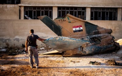 Dera’da savaş uçağı düşürme videosu, 2015 yılında yayınlanmış