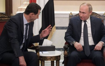 هل أعلنت وسائل إعلام روسية وصول الأسد إلى موسكو لعقد مباحثات مع بوتن وأردوغان حديثاً؟