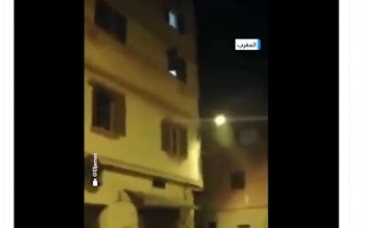 هذا الفيديو لا يظهر انهيار عدد من المباني جراء الزلزال الذي ضرب المغرب