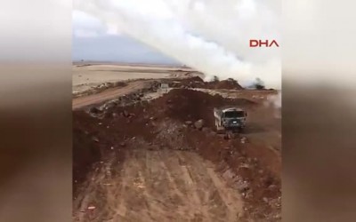 This Video Does Not Show Turkish Troops Targeting Assad Regime Positions