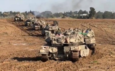 الفيديو قديم وليس لتحرك دبابات إسرائيلية نحو رفح حديثاً