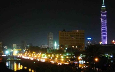 برج القاهرة لم يُضأ بعلم فلسطين تضامناً مع غزة