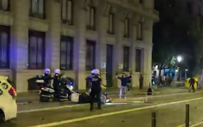 هذا الفيديو لا يصوّر ملاحقة الشرطة النمساوية لمشتبه بهم في هجوم فيينا