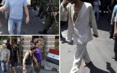 هل تعود هذه الصور لمعتقلين أفرج عنهم النظام حديثا؟