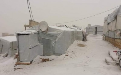 Lübnan’da soğuk mağdurlarının resimleri hakkında açıklama