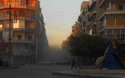 هذه الصور لحي العزيزية في حلب ليست حديثة