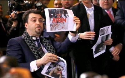 صحفي كردي يستخدم صوراً مزيفة لإحراج "يلدريم" في مؤتمر صحفي