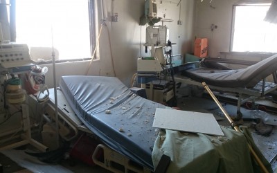 هذه الصورة ليست من مشفى "آفرين" في عفرين