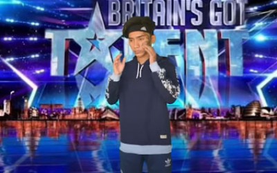 المقطع الذي يظهر شابًا آسيوياً يرفع الأذان في برنامج Britain's Got Talent مفبرك
