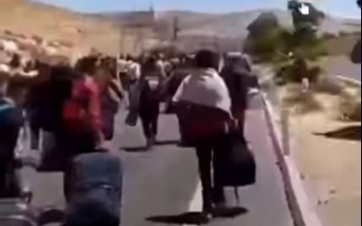 هل يظهر هذا الفيديو هروب مدنيين من كابل بعد سيطرة طالبان عليها؟