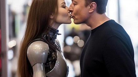 إيلون ماسك لم يعلن زواجه من أول روبوت أنثوي قام بتصنيعه