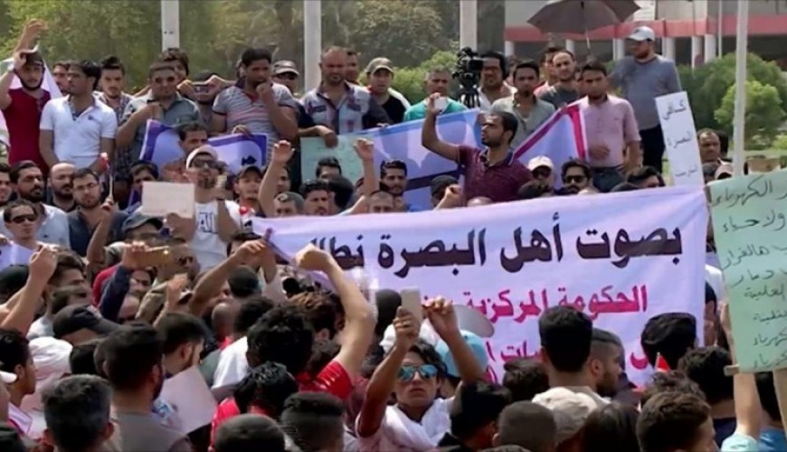 Bu video kaydı, Irak’ın Basra şehrindeki protestocuların işkencesine ait değil