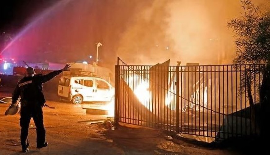“İsrail”de çıkan yangın resimleri 2016 yılında çekilmiş, yeni değil