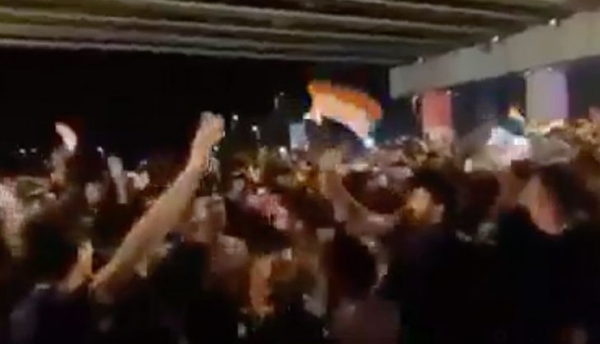 الفيديو ليس لتظاهرات حديثة تهتف لصدام حسين في مدينة البصرة العراقية