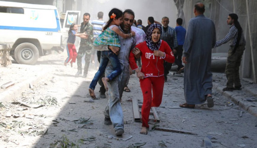 موقع "اليوم السابع" يضلل متابعيه باستخدام صور مجازر ارتكبها الأسد في حلب