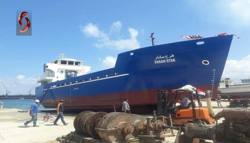 ما حقيقة تصنيع سفينة بحرية في مدينة بانياس السورية؟