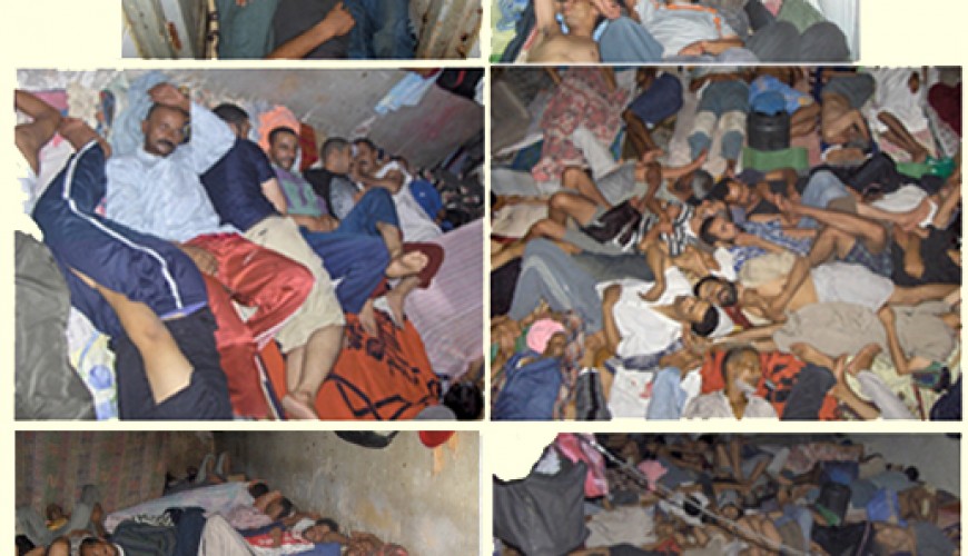 Those photos from the Black Prison not Saydnaya prison