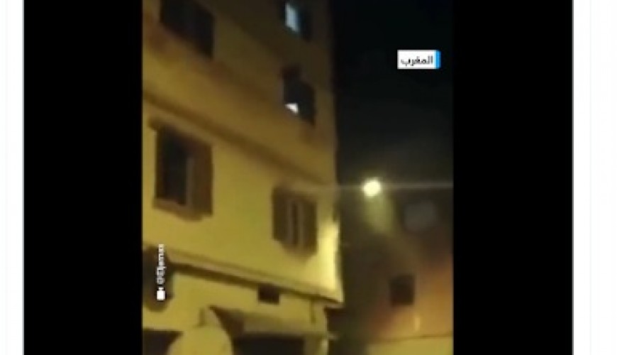 هذا الفيديو لا يظهر انهيار عدد من المباني جراء الزلزال الذي ضرب المغرب