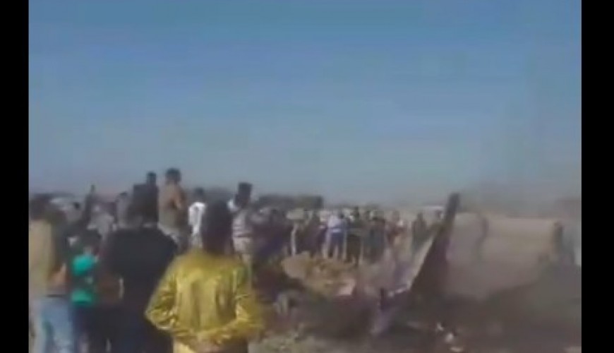 هل يظهر هذا الفيديو سقوط مسيرة يمنية في الأراضي المصرية حديثاً؟