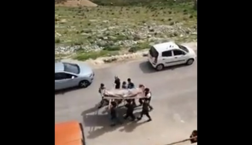 الفيديو قديم وليس لفلسطينيين يزيفون جنازة لجذب انتباه وسائل الإعلام