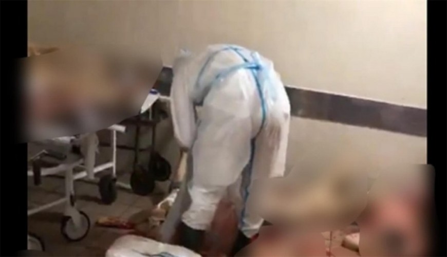 تحقيق (تأكد) عن فيديو "الجثامين المتكدسة" ومزاعم "مشفى حاميش العسكري"