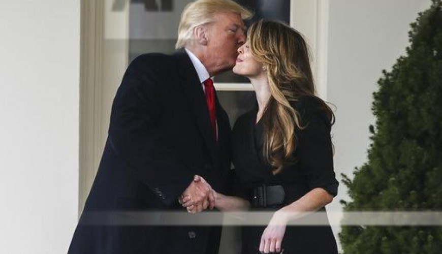 ترامب لم يصب بفيروس كورونا بسبب هذه القبلة