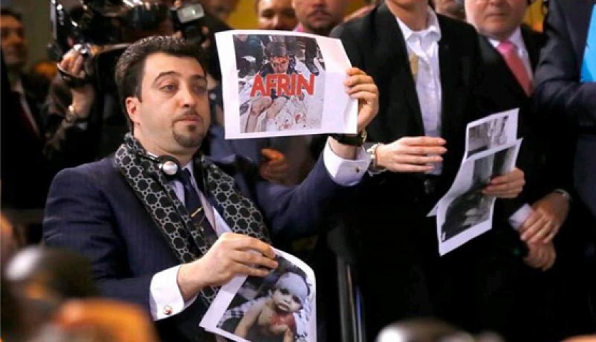 صحفي كردي يستخدم صوراً مزيفة لإحراج "يلدريم" في مؤتمر صحفي