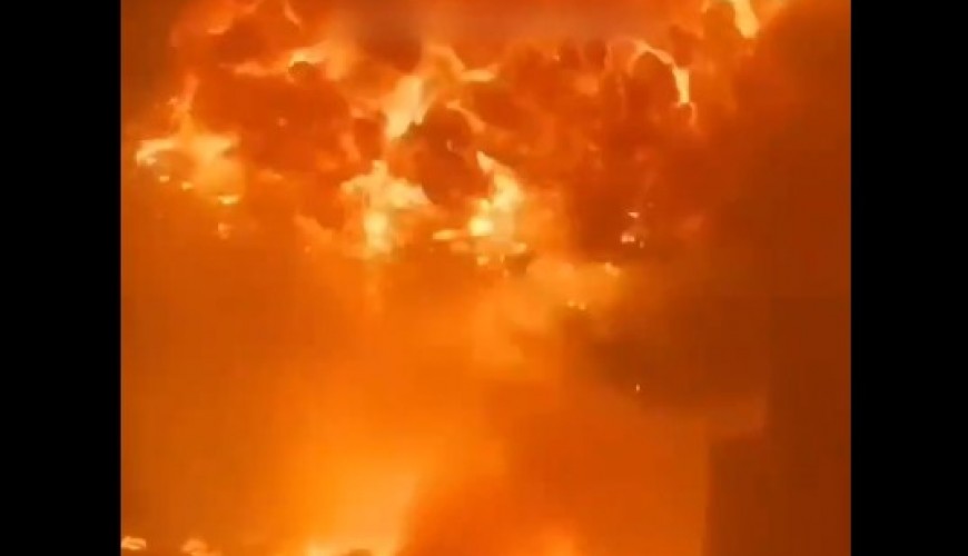 الفيديو قديم وليس لحريق نشب في تل أبيب جراء استهدافها بصواريخ المقاومة مؤخراً