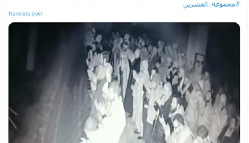 الفيديو ليس لثبات المصلين أثناء وقوع الزلزال في المغرب