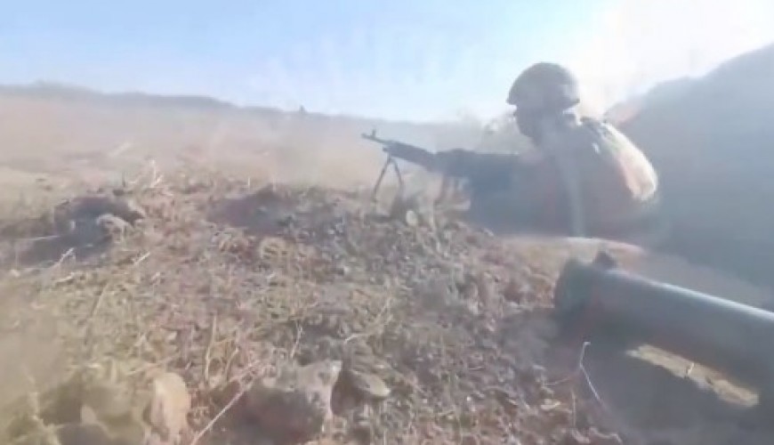 الفيديو من أوكرانيا وليس لاستهداف جندي أمريكي مشارك بالاجتياح البري لقطاع غزة