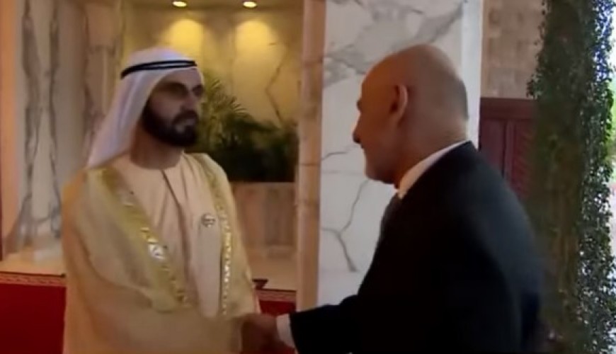 هل يظهر هذا التسجل لحظة وصول أشرف غني إلى الإمارات بعد مغادرته أفغانستان؟