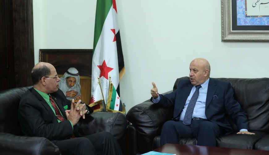 The Syrian Ambassador who met Qatari Foreign Ministry lately doesn’t represent Assad regime